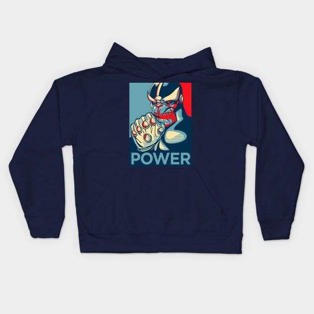 Power Kids Hoodie by ursulalopez